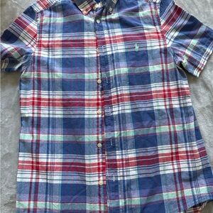 Vintage Ralph Lauren Plaid Short Sleeve Shirt